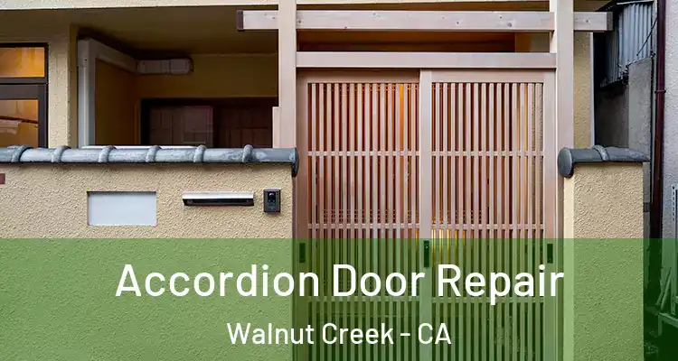  Accordion Door Repair Walnut Creek - CA