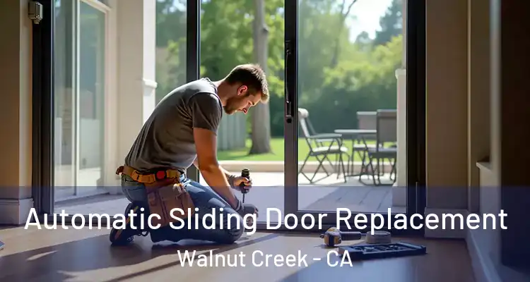  Automatic Sliding Door Replacement Walnut Creek - CA