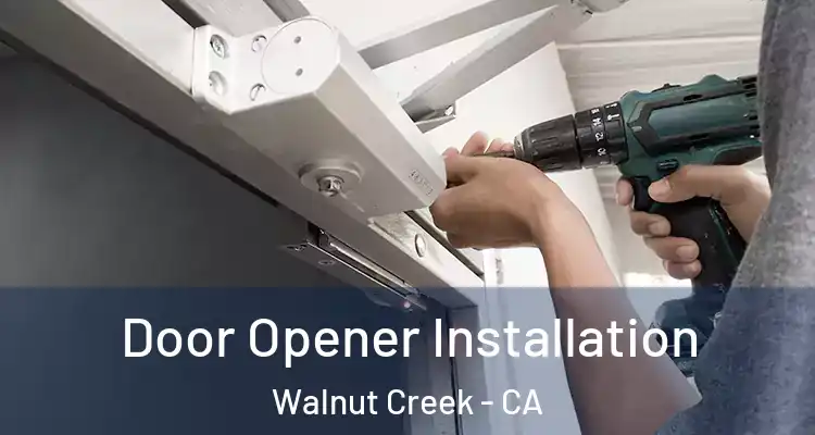  Door Opener Installation Walnut Creek - CA