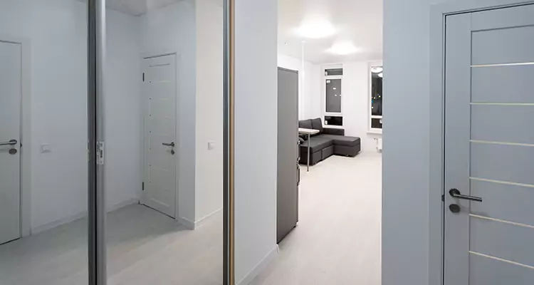 Modern Mirrored Closet Doors Repair in Walnut Creek, CA