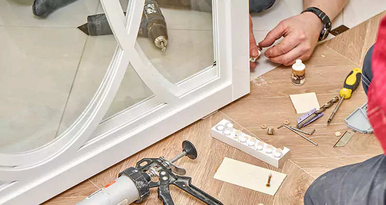 Interior Patio Door Casing Repair in Walnut Creek, CA