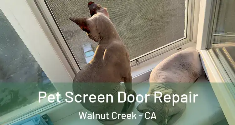  Pet Screen Door Repair Walnut Creek - CA