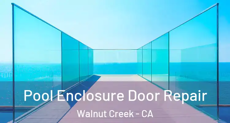  Pool Enclosure Door Repair Walnut Creek - CA
